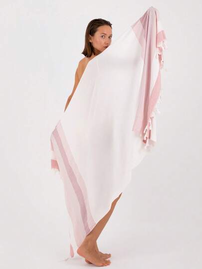 Dokubba Viscose Thin Turkish Beach Towel - Dokubba Peshtemal - Peshtemal Beach Towel - Thin Peshtemal - 1pc 90*150