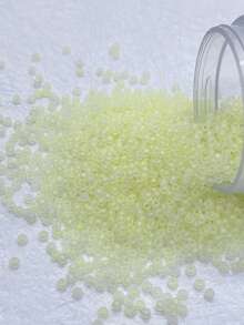 1300 hạt cườm thủy tinh cầu vồng mờ 2mm, thích hợp để làm đồ trang sức thủ công DIY như vòng tay, vòng cổ, hoa tai, nhẫn, thêm các yếu tố sang trọng cho nhiều phong cách trang phục khác nhau - Màu mờ 2mm - Xem 4