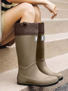 Detachable Portable Rain Boots For Men & Women, Multi-Purpose Outdoor Camping Waterproof Tall Boots, Couple Wading Shoes