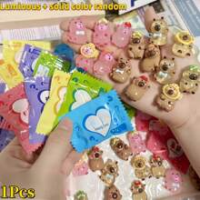 50pcs Cute Capybara Blind Bag Capybara Surprise Lucky Gift Box, Capybara Themed Surprise Independent Packaging, Suitable For Holidays Party Gifts, Birthday And Festival Gifts Party Surprise Cartoon Accessories, Birthday Gifts, Festival Party, Very Suitable For Toy Small Gifts To Give As Presents