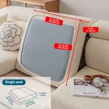 1pc Stretch Jacquard Sofa Cover, Machine Washable, Anti-Cat Scratch, Furniture Protector Sofa Cushion Cover Set With Recliner Slipcover, For Modern Living Room, Bedroom, Office Decor Room Decor Home Decor Living Room Decor Couch Cover Sofa Covers