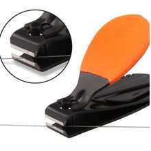 Cortadora de línea de pesca multifuncional mini, accesorio de herramienta de pesca, tijeras de línea de pesca de acero inoxidable, material de acero inoxidable portátil mini, conveniente para llevar herramientas de pesca