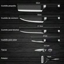 Juegos de cuchillos, oferta del - Negro - Ver 3