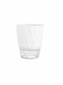 Self Watering Planter Set With Automatic Water Absorption For Potted Plants, Transparent Hydroponic Container, Slouchy Person Planter