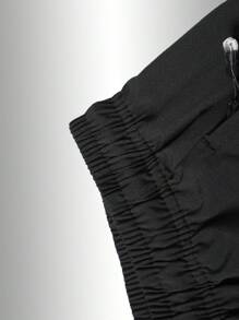Short d'été ample 1 pièce pour homme, avec poches zippées sur les côtés, cordon de serrage réglable, adapté pour le fitness extérieur et le cyclisme casual