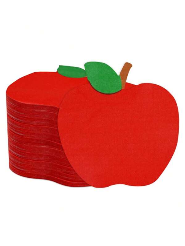 24/50pcs,Red Apple Shaped Napkins , Party Fruit Decoration Disposable Napkins , Party Napkins