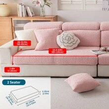 1pc Stretch Jacquard Sofa Cover, Machine Washable, Anti-Cat Scratch, Furniture Protector Sofa Cushion Cover Set With Recliner Slipcover, For Modern Living Room, Bedroom, Office Decor Room Decor Home Decor Living Room Decor Couch Cover Sofa Covers