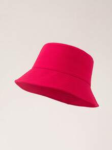 1pc Women Plain Simple Single-Sided Bucket Hat, Suitable For Casual Wear In Spring, Summer And Autumn - A - View 16