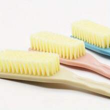 Macaron Color Soft Wool Shoe Brush, Not Hurt Shoes, Household Carpet Cleaning Brush - 彩色 - 查看 6