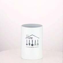 1pc Stainless Steel Chopstick Holder, Kitchen Tool, Tabletop Cutlery Organizer, Draining, Suitable For Kitchen, Dining Room, Outdoor Camping, Party, Housewarming Gift, Large Capacity Storage Box, Valentine's Day, Gift For Friends, Neighbors, Summer Camping Storage, Back To School Supplies