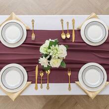 Chiffon Tablecloth, Table Decoration For All Occasions - Multicolor - View 22