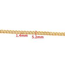 1 Meter 304 Stainless Steel NK Rice Chain Cuban Chain Decoration Chain DIY Necklace Bracelet Jewelry Accessories