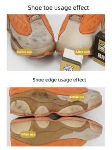 1pc/3pcs Popular Shoe Cleaning Eraser, Portable Pocket Sized Shoe Cleaner For Leather, Sneakers, Sports Shoes, Boots