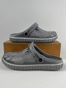 2025 男士防水防滑透气家居/沙滩凉鞋，适合厨师/厨房