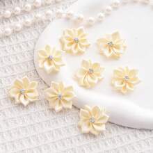 50pcs Handmade Embellished Flower DIY Clothing Accessories