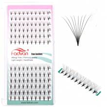 FADVAN Fadvan 120Fans Premade Fan Lashes 3D 5D 6D 8D 10D 12D 16D 20D 30D 0.07 C/D 8-14mm Volume Individual Short Stem  Eyelash Extension Makeup Supplies
