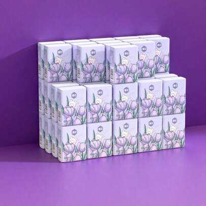 Mini Portable Pocket Tissue Handkerchief Paper For Easy Carrying-Two Kinds Of Packages Come With Random