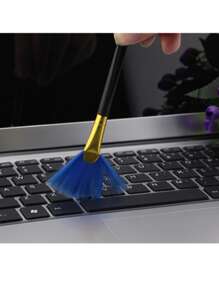 FB Fengbiao FB-QJT001 Reinigungsset: Reinigungsflüssigkeit, Mikrofasertuch, Bürste. Geeignet zum Reinigen und Staubschutz von Laptop, Computer-Tastatur, Digitalfotokamera-Display