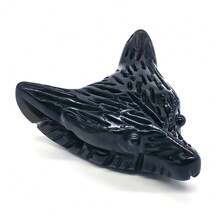 33mm Wolf Head Pendants Natural Healing Crystal Tiger Eye Green Aventurine Reiki Stone Hand Carved Animal Statue Figurine Decor Gemstones Necklace Jewelry - 1PC - View 11