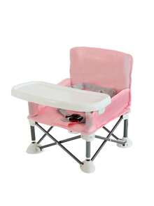 1 Multifunctional Baby Dining Chair. Two Styles: Regular And Canopy. Foldable Baby Seat. Suitable For Home And Outdoor Use. Comes With A Safety Buckle. Suitable For Babies Under 3 Years Old. Material: 300D Oxford Cloth + Aluminum Alloy Tube. Comes With A Storage Bag (Do Not Purchase For Babies Over 3 Years Old). - Grey - View 14