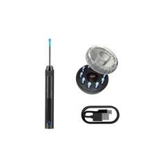 Kit de eliminación de cerumen, limpiador de oídos con cámara, kit de limpieza de cera de oídos con otoscopio con 6 luces LED, herramienta de eliminación de cerumen para teléfono celular, tableta, computadora y Android, kit de limpieza de oídos y eliminación de cerumen