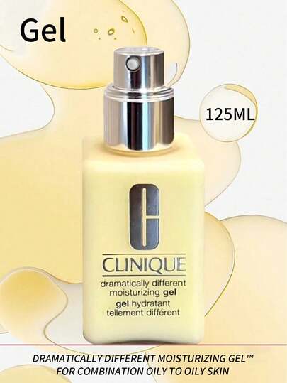  Clinique Dramatically Different Moisturizing Gel 125ml/4.2 Oz | Oil-Free | All-Day Hydration For Combination And Oily Skin | Lightweight, Oil-Free Formula For Soft, Smooth Skin | Enhances Skin's Moisture Barrier For A Healthier, Balanced Complexion | Helps Improve Skin's Texture And Appearance | Non-Greasy, Non-Comedogenic