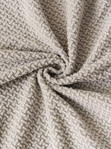 1 件华丽风格合身沙发套 - 摇粒绒松紧带一体式设计 - 可机洗宠物友好型沙发保护套 - 涤纶和氨纶混纺，适用于扶手椅至 4 座组合沙发 - 宠物友好型，无装饰（1 件） - 淺灰 - 查看 11