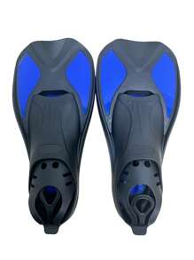 1 par de aletas de natación de alta calidad para adultos, equipo profesional de cola de sirena para buceo/snorkel, deporte al aire libre de buceo libre, accesorios de playa, accesorios de piscina