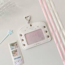 INS High-Quality Summer Girls Ballet Ribbon Card Holder, 3-Inch Idol Chasing Mini Card Wallet For Student ID/Metro/Bus Card , Back To School Gifts - Multicolor - View 19