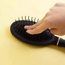 Air Cushion Comb, Inward Curling Styling Hair Roller Brush, Straight Hair Air Cushion Massage Comb, Large Paddle Brush, Nylon Bristle Curling Comb, Air Cushion Massage Comb, Detangling Brush, Portable Smooth Hair Comb