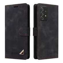Wallet Minimalist Style Flip Cover Phone Case Compatible With Samsung S Series And A Series - Black - View 27