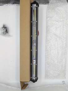 GLANBERT Barra de luz LED para coche de 4/7/14/20 pulgadas, 27/60/120/180W, ultra delgada, luz blanca media, para coches, SUV, camiones