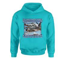 Bombardino Crocodilo Brainrot Youth-Sized Hoodie