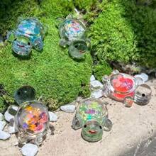 10pcs You're Turtley Awesome, Pocket Turtle Hug, Cheer Up Card With Luminous Glitter Turtle Pendants, Inspirational Gift For Family, Friends And Coworkers, Small Business Supplies, Thank You Cards, Birthday Gift, Cards, Unusual Items, Mother's Day, Wedding Gifts, Graduation, New Term