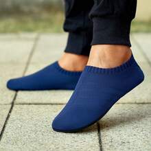 Men's Loafers.Easy-To-Wear Soft-Soled Slip-On Shoes - Dark Blue - View 2