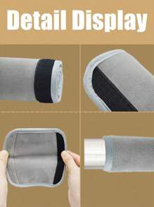 2pcs Refrigerator Door Handle Cover, Anti-Collision Anti-Scald Anti-Freeze Protection Sleeve, Microwave Oven Dishwasher Anti-Slip Handle Cover