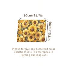 Dessous de verre à motif floral vintage, sets de table, tapis de séchage de vaisselle, sous-tasses, sets de table, tapis de bureau, tapis de bar, tapis de séchage d'ustensiles, tapis alimentaire, tapis résistant à la chaleur. Convient pour restaurant, cuisine, salon, bar à café, fête, hôtel, décoration de restaurant, décoration de cuisine, cadeau de fête