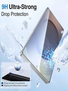 3 قطع من أغشية حماية الشاشة من الزجاج المقسى عالية الوضوح متوافقة مع هاتف سامسونج جالكسي - شفاف - مشاهدة 3