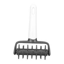 Rodillo Docker para masa de Pizza, perforador de agujeros para rueda, previene ampollas, herramienta de acoplamiento de Pizza densa con picos para el hogar y la cocina, 1. SBAW - Gris - Ver 2