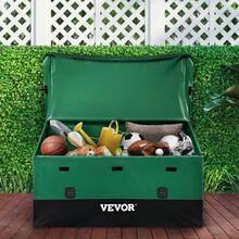 VEVOR Outdoor Storage Box Patio Deck Box 150 Gallon Waterproof PE Tarpaulin - 150 Gal - View 8