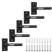 Weight Plate Rack Wall Mount Weight Plate Holder For 1 Plates 5 Pack Weight Storage Racks Home Gym Organizer - as pic - View 1
