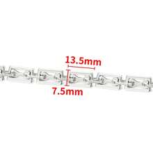 1m/39,37 Zoll Edelstahlkette, Goldfarbe, vielseitige Designs für DIY Schmuck Halsketten & Armbänder