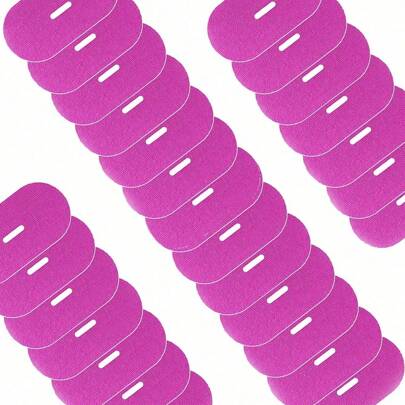 Micropore Tape With Breathing Hole (30 Pack) - Breathable Tape For Men Women, Strong Hold Pain-Free Removal (Pink)