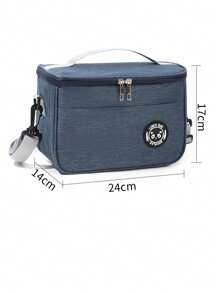 1pc New Insulated Bag Picnic Lunch Bag Handbag Backpack To Bring Food To Work Lunch Bag Fresh-Keeping Bag Lunch Box Bag Ice Cube Folding Ice Pack Thickened Insulated Bag Picnic Lunch Handbag To Bring Food To Work Lunch Out Fresh-Keeping Bag Convenient To Travel Portable Men And Women Daily Necessities