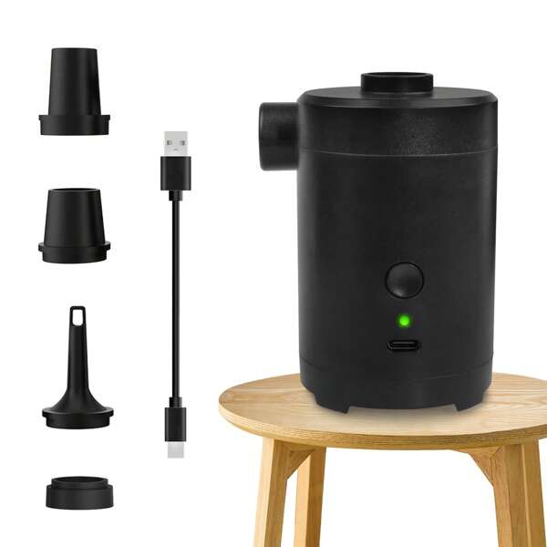 1 Pc Outdoor Portable Wireless Electric Air Pump, Can Inflate Air Mattresses, Sofas, Water Floats, Swimming Rings, Vacuum Compress Clothes & Quilts