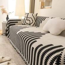 Cat Anti-Scratch Non-Slip Sofa Cover 180x230cm - Rust Brown - View 2