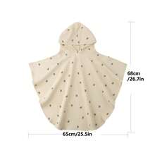 1pc Personalized Embroidered Name Beach Towel, Lightweight Quick-Drying Bath Towel For Swimming, Bathing, Beach - Multicolor - View 4