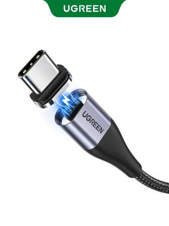 UGREEN 1 Meter Magnetic Fast Charge Type C Cable For Android Phones Watch Fan