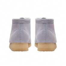 Wallabee Boot. Cloud Grey Sde - Cloud Grey - View 4
