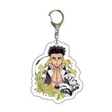 bandai Cartoon Bag Hanging Decoration Acrylic Key Chain : Kimetsu No Yaiba Iguro Obanai Cute Y2K Cartoon Pendant, Suitable For Shoulder Bags And Backpacks And Keys, The Perfect Gift For Fans, Cosplay Party Decoration Pendants Car Pendants Creative Anime Derivatives, Japanese Comic Pendants, Senior Anime Fans Collections, Otaku Series Gifts , Cheap Holiday Gifts